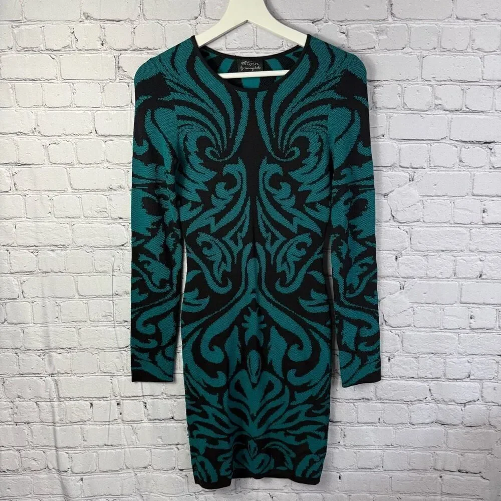 TORN BY RONNY KOBO Bodycon Knit Dress Size Small  B